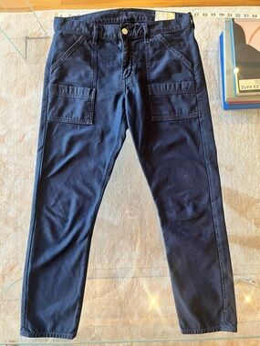Citizens of Humanity Surplus blue twill utility pants in size 27